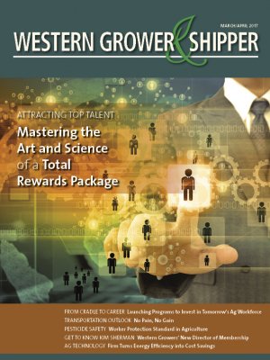 Wexus Featured in Western Grower & Shipper Magazine: March/April 2017 Edition